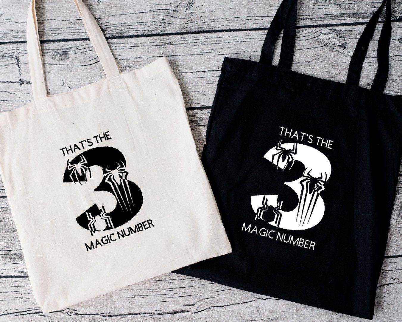 3 is the Magic Number Tote Bag
